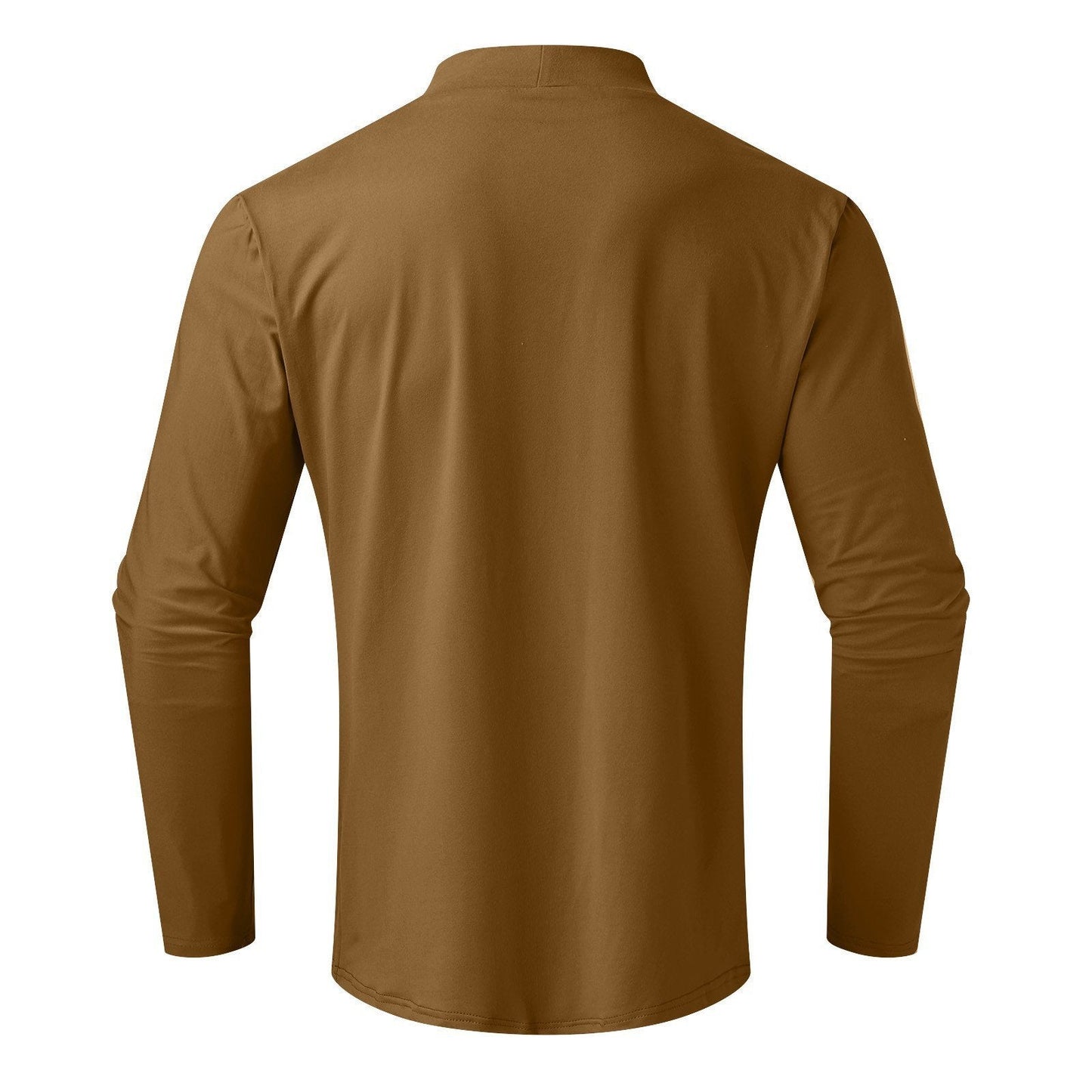 ⏳Begrenzte Zeit 50% Rabatt💥🎁【Geschenk-Empfehlung】Hochgeschlossenes Herren-T-Shirt mit langen Ärmeln und schmaler Passform