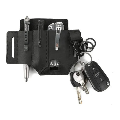 🔥Begrenzte Zeit 50% OFF🔥Taktische Multitool-Gürteltasche aus Leder