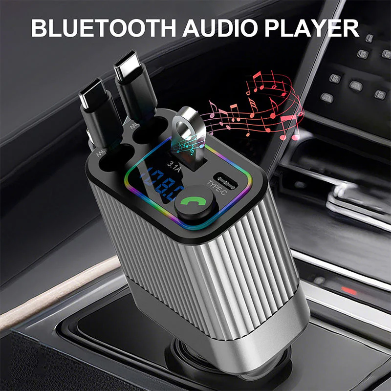 🚗 50 % RABATT! ✨ Schnellladegerät für das Auto mit Sternenhimmel-Ambientebeleuchtung – modern und praktisch 🌟