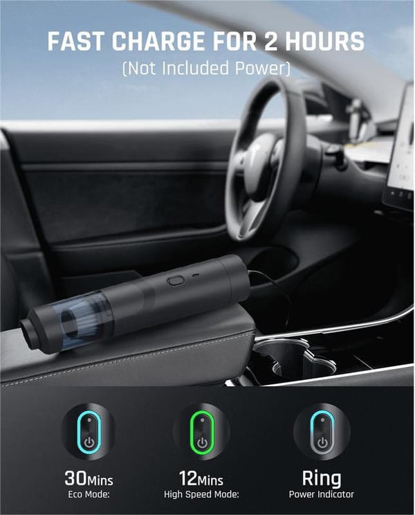 ๐ฅ50% SPAREN!๐ฅ V8 Mate Kabelloser Mini-Autosauger Starke 13000Pa Saugkraft / 30AW