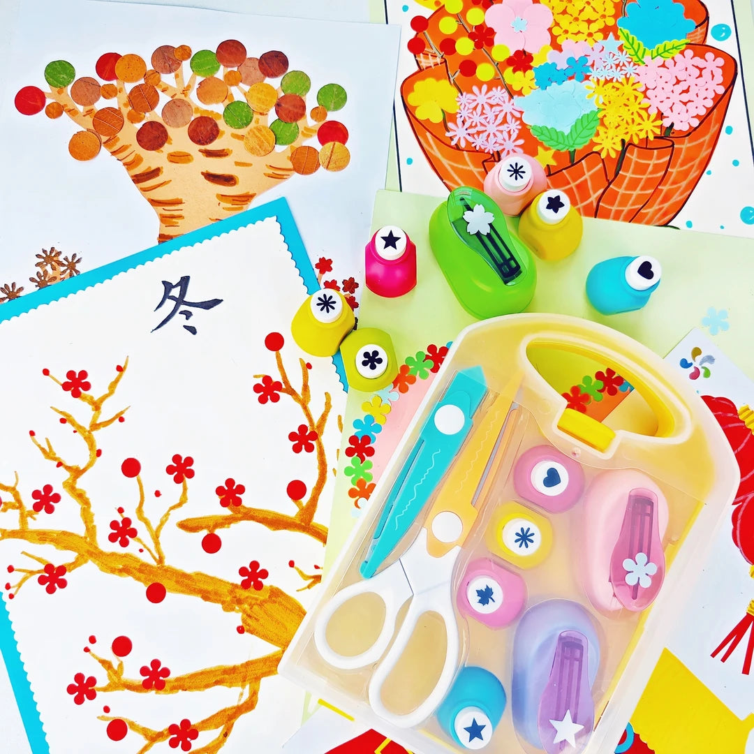 đ„Geschenkidee â 50 % RabattđKreatives Bastelset fĂŒr Kinder mit Locher