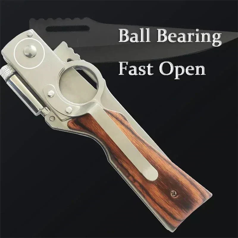 🔥Multifunktionales AK47-Taschenmesser für Outdoor-Abenteuer und Selbstverteidigung