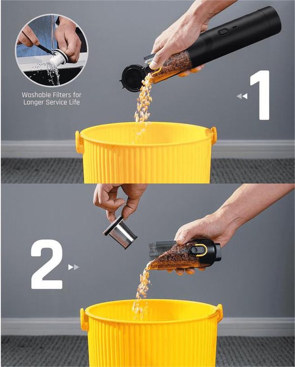 ๐ฅ50% SPAREN!๐ฅ V8 Mate Kabelloser Mini-Autosauger Starke 13000Pa Saugkraft / 30AW
