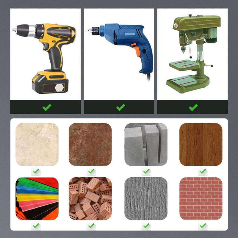 Exzenterbohrer mit schrägem Kopf und hoher Härte