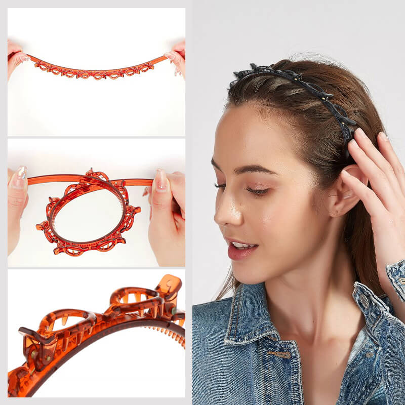 🌸Geflochtenes Haarband Clip(🔥Mehr kaufen, mehr sparen)