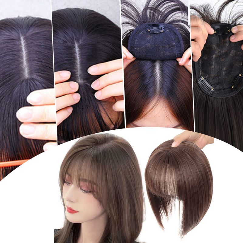 🌸Perfect Gift! Clip-in Air Bangs Hair Piece🌸