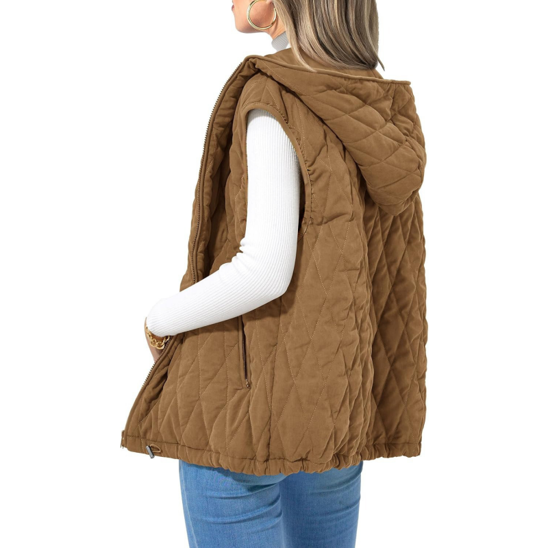 Herbst-Sonderangebot🔥Begrenzte Zeit 50% OFF🔥Leichte Weste mit Kapuze für Damen