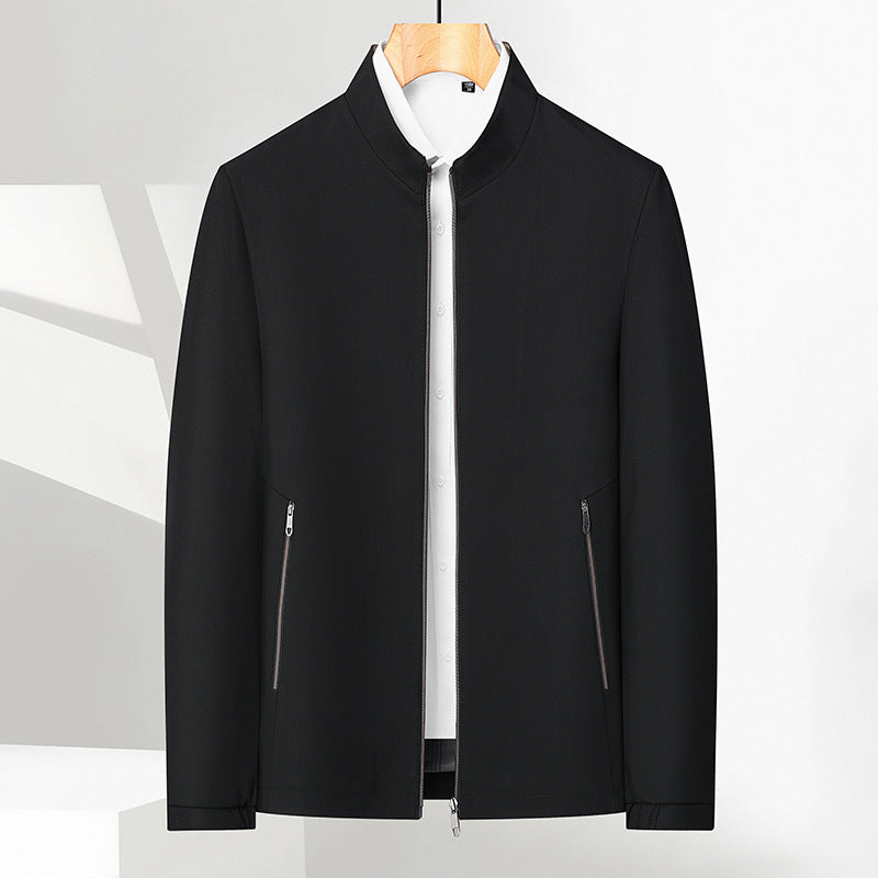 🔥(58 % Rabatt auf den Spotpreis und kostenloser Versand) Herren-Freizeitjacke mit Stehkragen und Reißverschluss