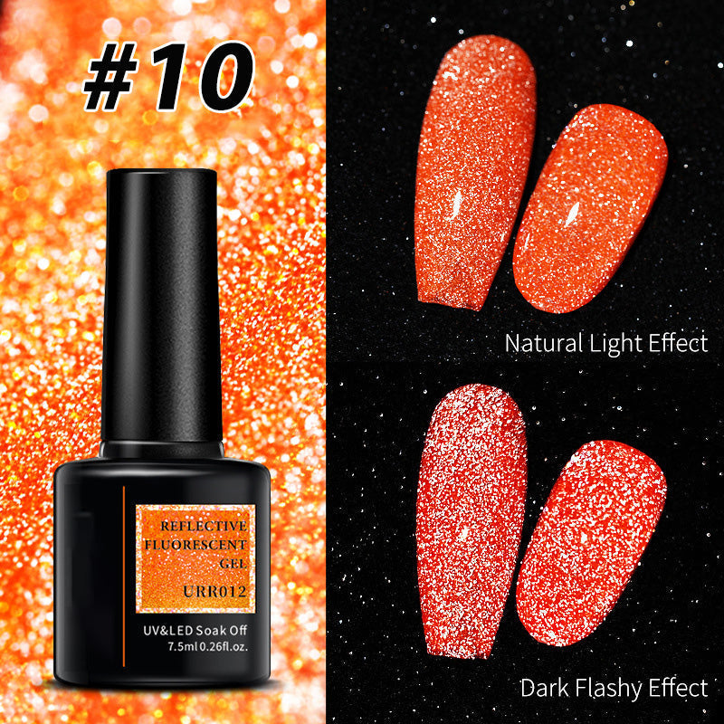 ✨ Erhalten Sie 10€ Rabatt und kaufen Sie 1 und erhalten Sie 1 gratis!✨ Glänzender, reflektierender, fluoreszierender Gel-Nagellack