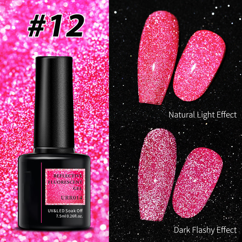 ✨ Erhalten Sie 10€ Rabatt und kaufen Sie 1 und erhalten Sie 1 gratis!✨ Glänzender, reflektierender, fluoreszierender Gel-Nagellack