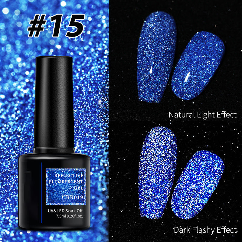 ✨ Erhalten Sie 10€ Rabatt und kaufen Sie 1 und erhalten Sie 1 gratis!✨ Glänzender, reflektierender, fluoreszierender Gel-Nagellack