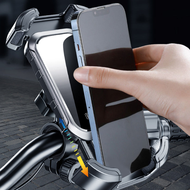 🔥Universell verstellbarer Telefonhalter für Fahrrad und Motorrad🔥