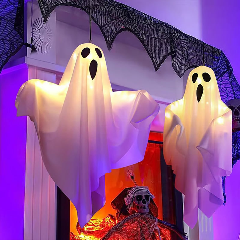 💥Halloween Vorschau👉 50% Rabatt👻Leuchtendes Gespenst Kronleuchter für Halloween Party Dekoration👻