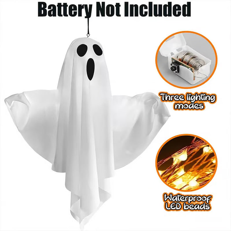 💥Halloween Vorschau👉 50% Rabatt👻Leuchtendes Gespenst Kronleuchter für Halloween Party Dekoration👻
