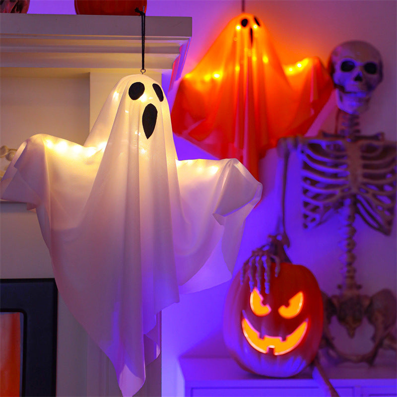 💥Halloween Vorschau👉 50% Rabatt👻Leuchtendes Gespenst Kronleuchter für Halloween Party Dekoration👻