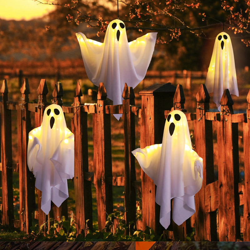 💥Halloween Vorschau👉 50% Rabatt👻Leuchtendes Gespenst Kronleuchter für Halloween Party Dekoration👻