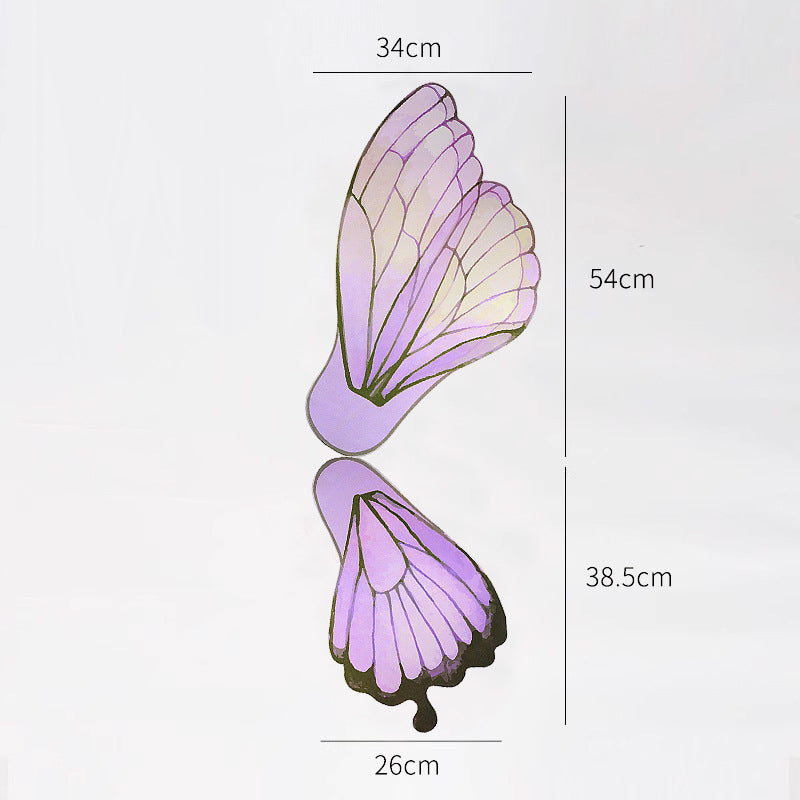 🌸Herbstschlussverkauf🌸Zeitlich begrenzt 45%RABATT💕Verzaubertes Blumenstrauß-Schmetterlings-Geschenkpapier