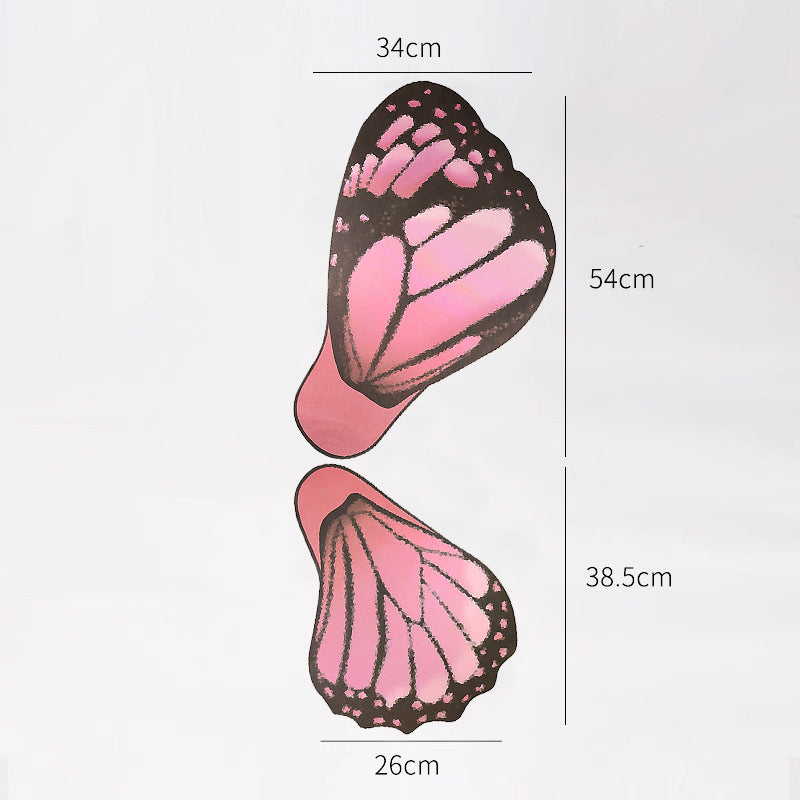 🌸Herbstschlussverkauf🌸Zeitlich begrenzt 45%RABATT💕Verzaubertes Blumenstrauß-Schmetterlings-Geschenkpapier