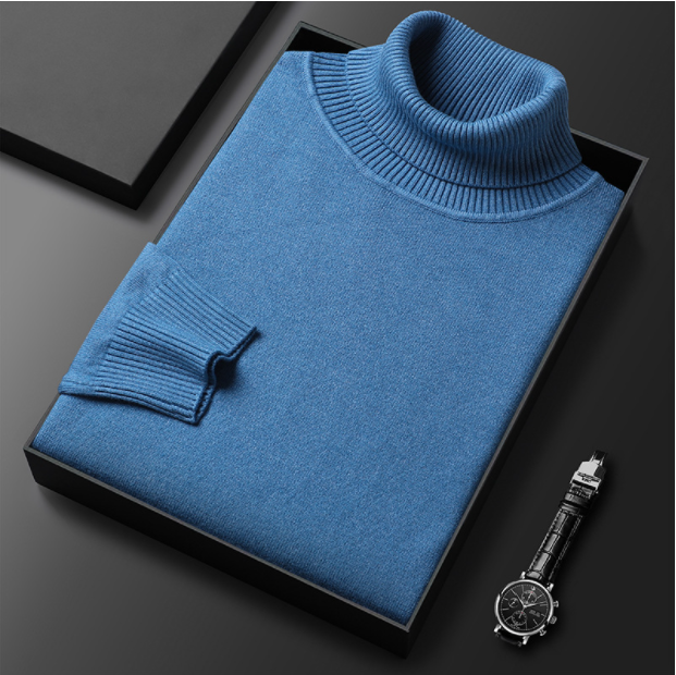 🧶 50% RABATT HOT SALE! ✨ Premium Kaschmirpulli Herren Einfarbig - Weiches Wohlfühlgarn mit Moderner Passform für Business & Freizeit 👔🎯