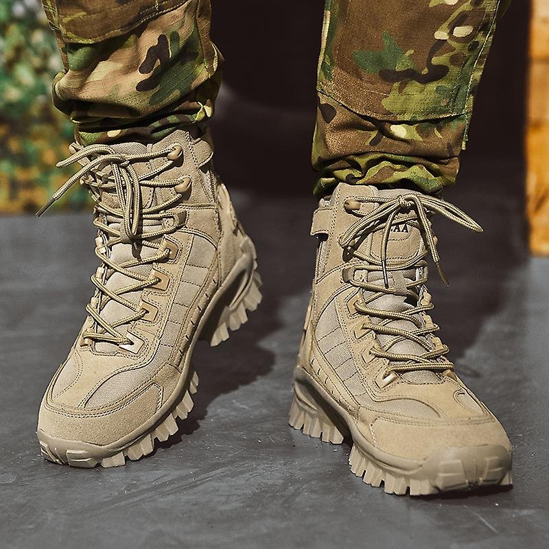 🔥High-Top-Outdoor-Wander- und Bergschuhe in großen Größen, Sport-Laufschuhe - wasserdicht und durchstichfest, langlebig