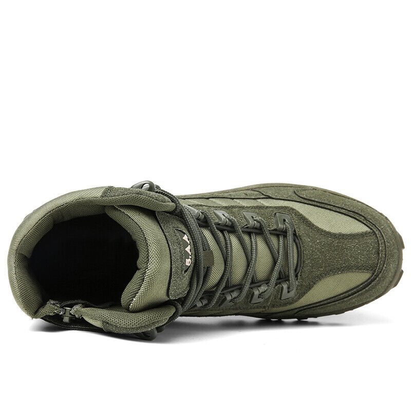 🔥High-Top-Outdoor-Wander- und Bergschuhe in großen Größen, Sport-Laufschuhe - wasserdicht und durchstichfest, langlebig