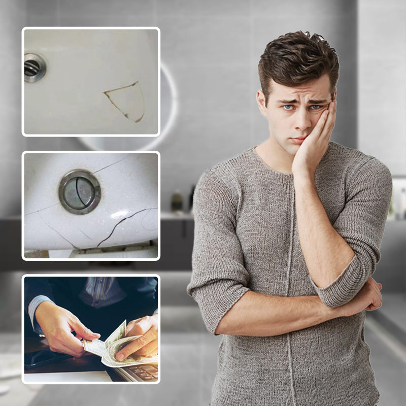 🖤 Black Friday Sale:50% OFF 🔥 Wasserdichte leistungsstarke Porzellan, Marmor Reparatur