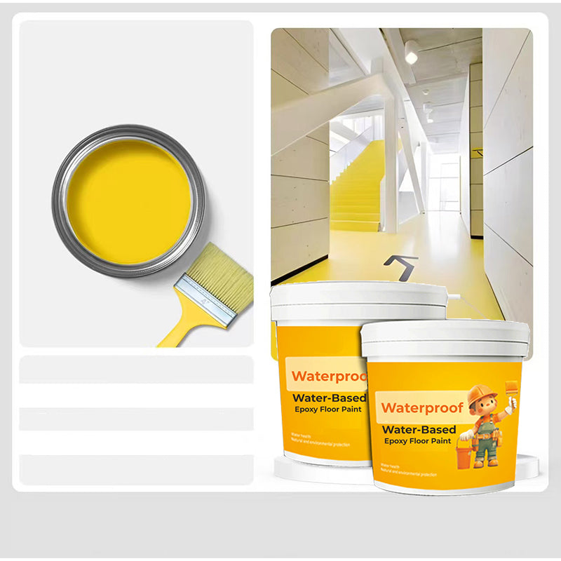 Zeitlich begrenztes Angebot🎁Wasserfeste Epoxid-Bodenfarbe auf Wasserbasi