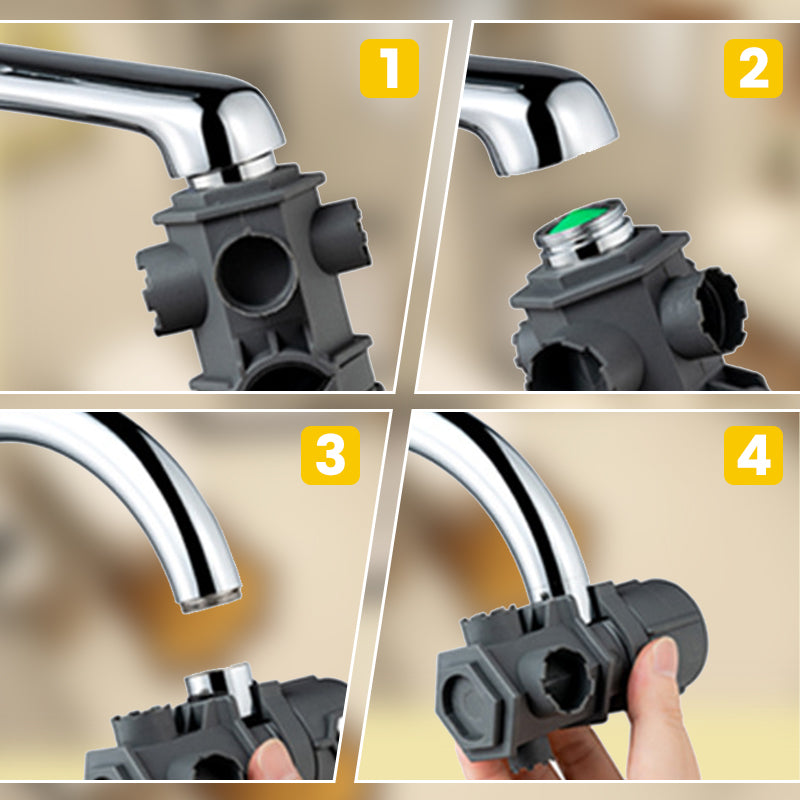 All-In-One-Schraubenschlüssel-Werkzeugsatz für Wasserhähne