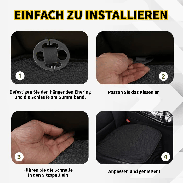 🔥Sommerschlussverkauf–49 % Rabatt🔥Atmungsaktive und rutschfeste Autositzbezüge aus Baumwolle!
