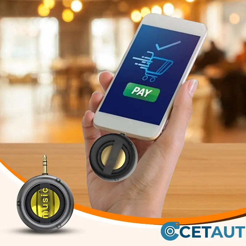 🎵 -50 % Promo 🔊 Tragbarer Handy-Lautsprecher – Plug & Play, Verstärkt Musik & Anrufe