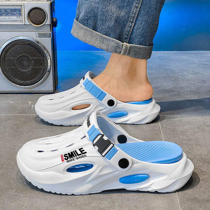 Lässige, atmungsaktive Schuhe für Herren mit verstellbarem Fersenriemen