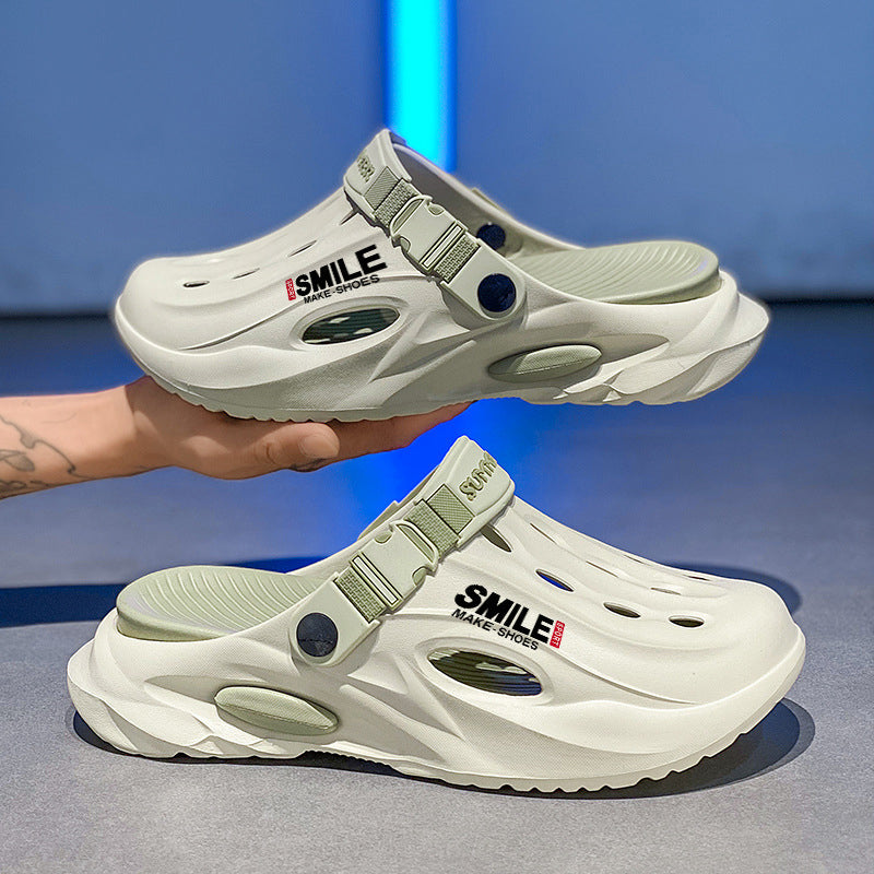 Lässige, atmungsaktive Schuhe für Herren mit verstellbarem Fersenriemen