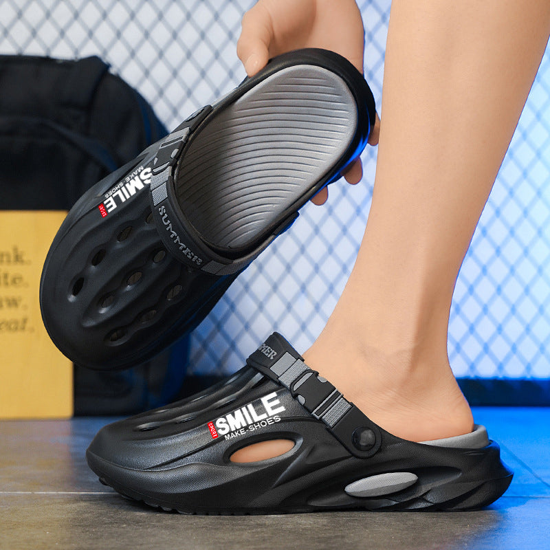 Lässige, atmungsaktive Schuhe für Herren mit verstellbarem Fersenriemen
