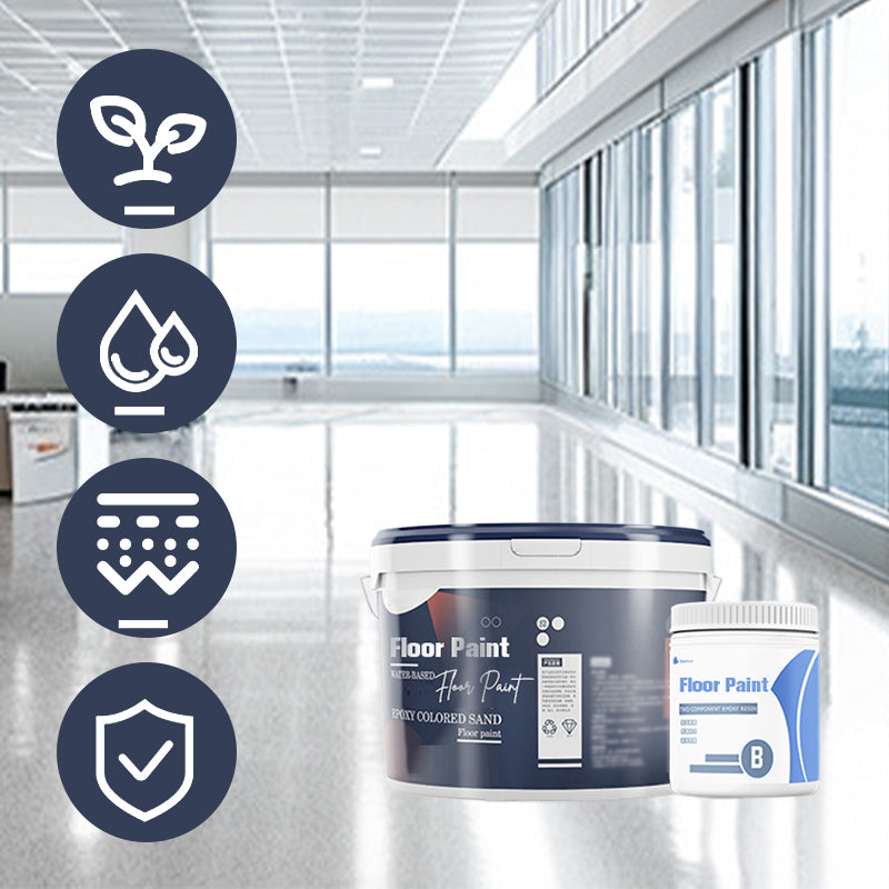 ✨Neue Produktliste💥 50 % Rabatt für begrenzte Zeit❗️Wasserfeste, verschleißfeste, lösungsmittelfreie Epoxid-Farbsand-Bodenfarbe