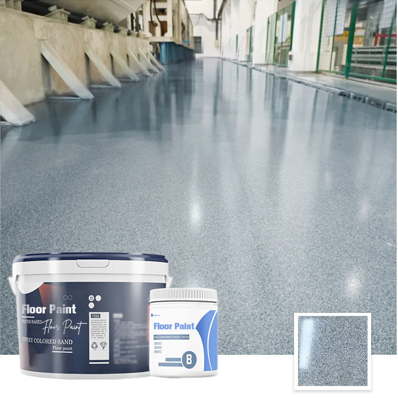✨Neue Produktliste💥 50 % Rabatt für begrenzte Zeit❗️Wasserfeste, verschleißfeste, lösungsmittelfreie Epoxid-Farbsand-Bodenfarbe