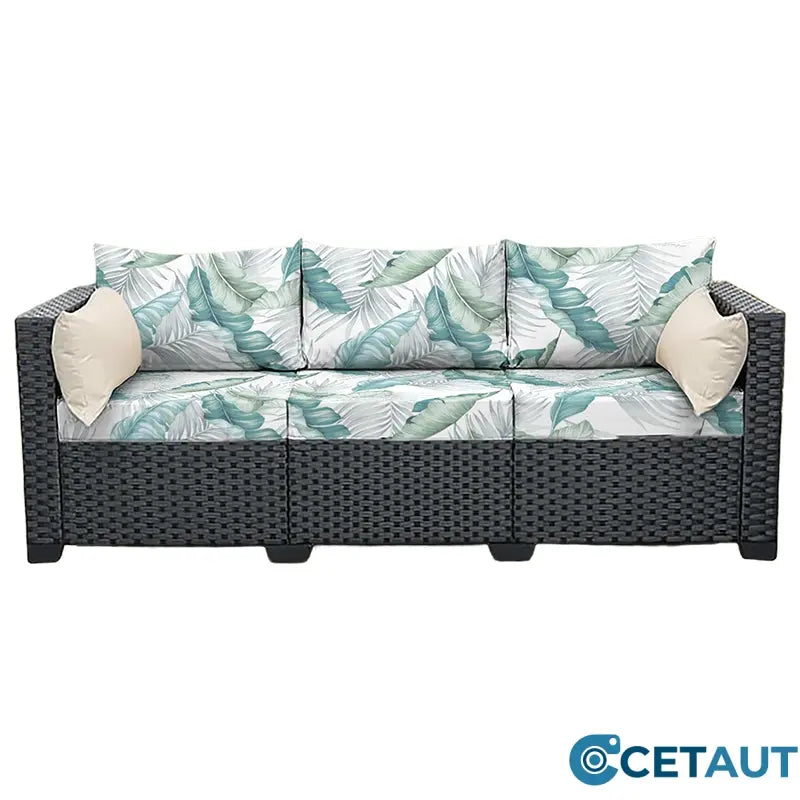 Sofortrabatt – kein Code nötig!🛋️Sofakissenbezug mit botanischem Druck-Schütze deine Möbel 🧼Wechsle deinen Stil in Sekunden