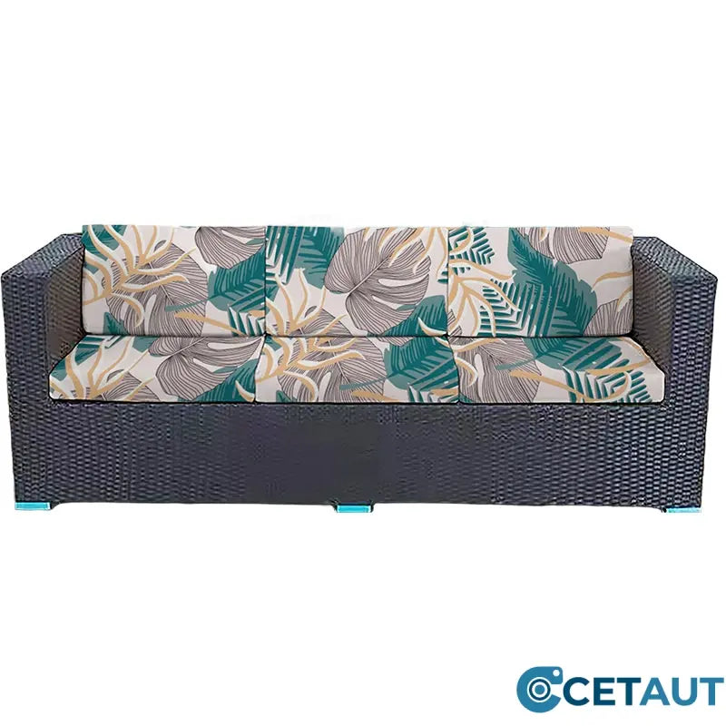Sofortrabatt – kein Code nötig!🛋️Sofakissenbezug mit botanischem Druck-Schütze deine Möbel 🧼Wechsle deinen Stil in Sekunden