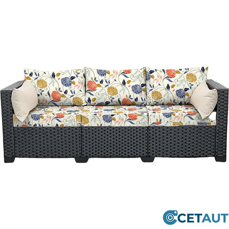 Sofortrabatt – kein Code nötig!🛋️Sofakissenbezug mit botanischem Druck-Schütze deine Möbel 🧼Wechsle deinen Stil in Sekunden