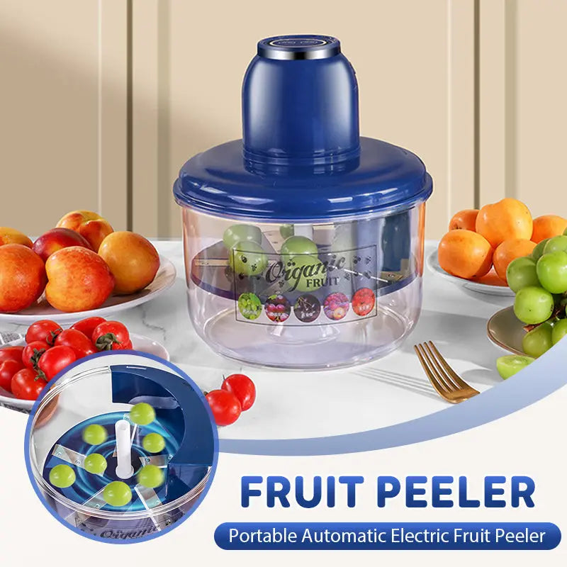 🍎Elektrischer Obstschäler mit USB 🔋 | 25 Sekunden Schälzeit | Kabellos & leise 🌿 | Einfache Reinigung 💦