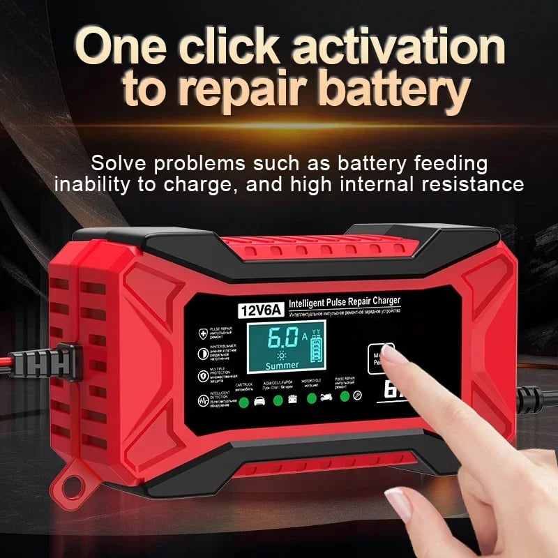 đ„Intelligentes BatterieladegerĂ€t fĂŒr Auto und Motorrad