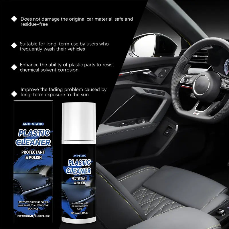 ✨ Multifunktionaler Auto-Innenreiniger & Politur – Reinigt, schützt und glänzt in Minuten! 🚗💎