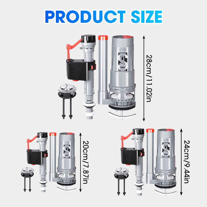 Auslaufsicheres Toilettentank-Zubehörset