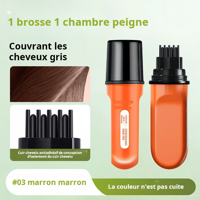 ✨ Anti-Wurzelstift 3-Farben-Menü - 10-Sekunden-Abdeckung mit wasserfester Formel für sofortige Verjüngung 🌟🧴