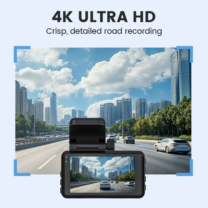 ⏳Begrenzte Zeit 50% Rabatt💥🎁 Sonderangebot für kurze Zeit 🔥 4K Ultra HD Auto-Dashcam mit Nachtsicht