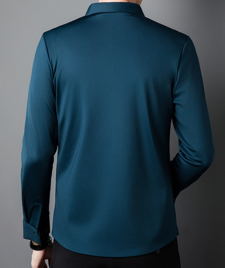Men's Plush Lined Thickened Long Sleeve Shirt(50% OFF)