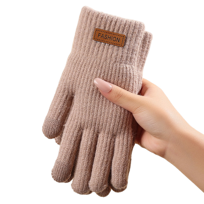 𧤠50% RABATT JETZT! ⨠Warme Thermo-Strickhandschuhe mit Touchscreen-Funktion - Weiches Fleecefutter mit Elastischem Bund fĂźr Outdoor-Aktivitäten âď¸đą