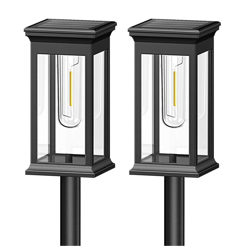 💎 56% RABATT! 💎 Solar-Gartenleuchte mit Filament-Optik – Wasserdicht (IP65), bis zu 14 Std. Licht & Retro-Design für Wege, Rasen & Hof 🌞💡