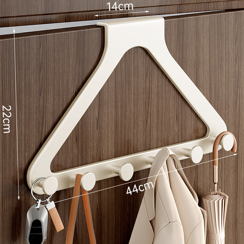 🚪 50% RABATT! 👕 Bohrfreie Türhängung – 6 Haken, Extra Breit & Montage in Sekunden 🛒