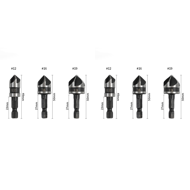 🔩 KAUFE 2, ERHALTE 1 GRATIS! ⚙️ Senkbohrer-Set aus Hochkarbonstahl – Präzise Bohrungen für Holz/Metall, Langlebig & Schnellspannend 🛠️