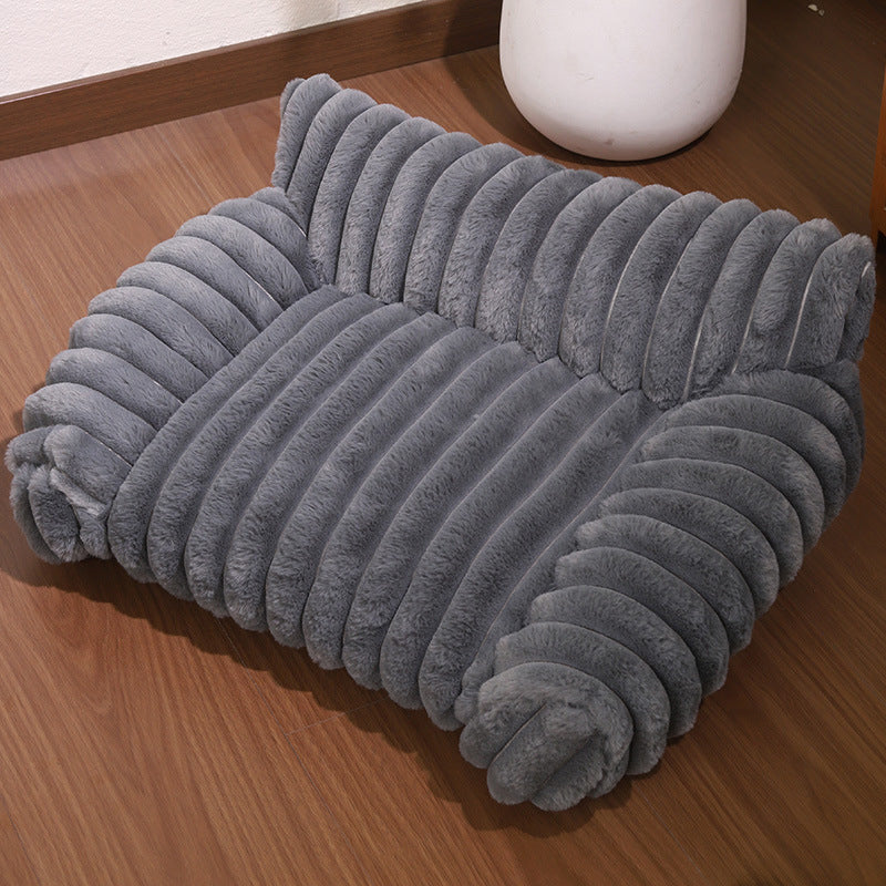 🛋️ 50% RABATT! 🐾 Gemütliches Sofa-Haustierbett – Weich, stützend & kuschelig – Perfekt für Hunde & Katzen zum Entspannen im Wohnzimmer ✨